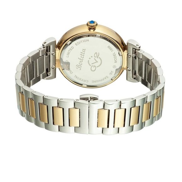 GEVRIL Women's Berletta Diamond Watch 37mm 0.06ctw - Picture 3 of 10